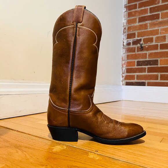 Vintage Women's Tony Lama Leather Western Cowboy Boots Size 6.5 B - Picture 9 of 16